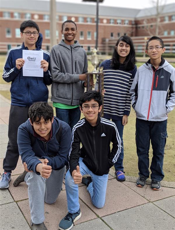 Picture of our group at State Competition.